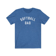 Load image into Gallery viewer, SOFTBALL DAD Jersey Tee