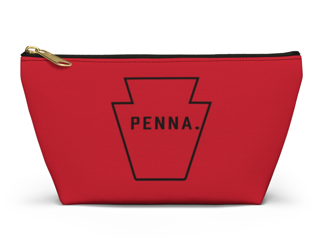Penna Red Accessory Pouch