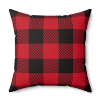 Load image into Gallery viewer, Red Penna Square Pillow
