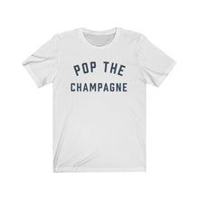 Load image into Gallery viewer, POP THE CHAMPAGNE Jersey Tee