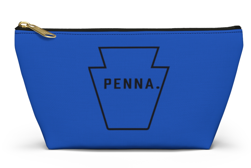 Penna Blue Accessory Pouch